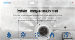 Desktop Screenshot of freshwind.fi